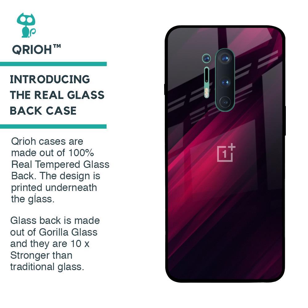 Razor Black Glass Case for OnePlus 8 Pro