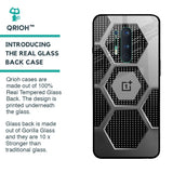 Hexagon Style Glass Case For OnePlus 8 Pro