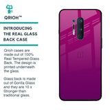 Magenta Gradient Glass Case For OnePlus 8 Pro