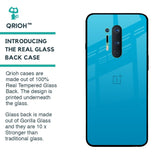 Blue Aqua Glass Case for OnePlus 8 Pro