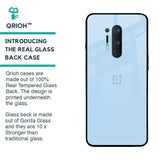 Pastel Sky Blue Glass Case for OnePlus 8 Pro