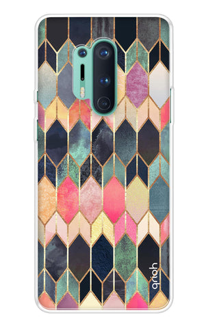 Shimmery Pattern OnePlus 8 Pro Back Cover