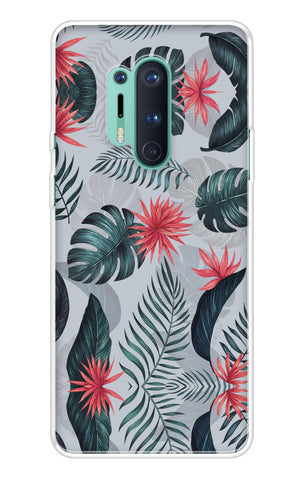 Retro Floral Leaf OnePlus 8 Pro Back Cover
