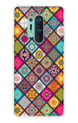 Multicolor Mandala OnePlus 8 Pro Back Cover