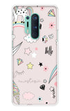 Unicorn Doodle OnePlus 8 Pro Back Cover