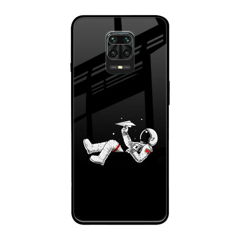 Space Traveller Redmi Note 9 Pro Max Glass Back Cover Online