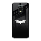 Super Hero Logo Redmi Note 9 Pro Max Glass Back Cover Online