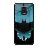 Cyan Bat Redmi Note 9 Pro Max Glass Back Cover Online