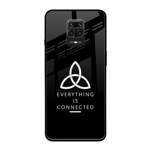 Everything Is Connected Redmi Note 9 Pro Max Glass Back Cover Online