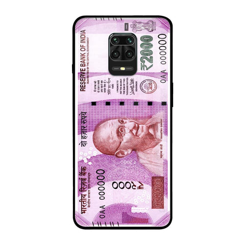 Stock Out Currency Redmi Note 9 Pro Max Glass Back Cover Online