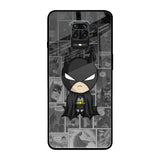 Cartoon Art Redmi Note 9 Pro Max Glass Back Cover Online