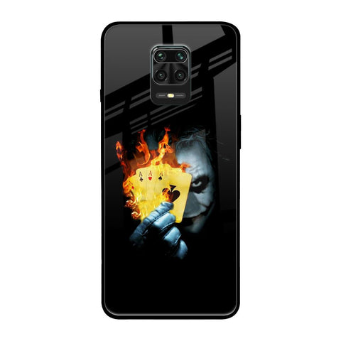 AAA Joker Redmi Note 9 Pro Max Glass Back Cover Online