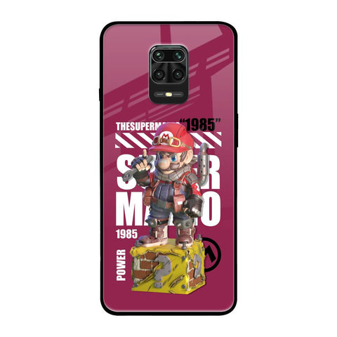 Gangster Hero Redmi Note 9 Pro Max Glass Back Cover Online