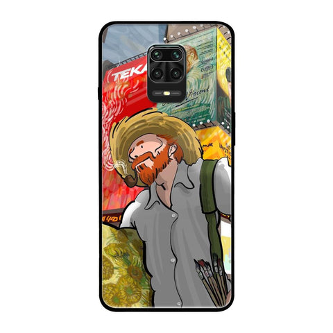 Loving Vincent Redmi Note 9 Pro Max Glass Back Cover Online