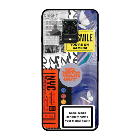 Smile for Camera Redmi Note 9 Pro Max Glass Back Cover Online