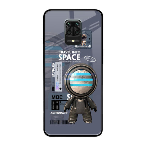 Space Travel Redmi Note 9 Pro Max Glass Back Cover Online