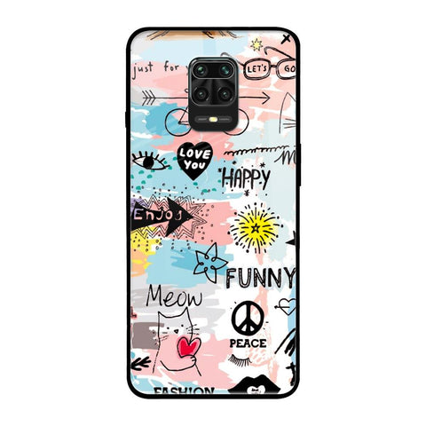Just For You Redmi Note 9 Pro Max Glass Back Cover Online