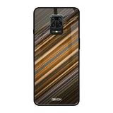 Diagonal Slash Pattern Redmi Note 9 Pro Max Glass Back Cover Online