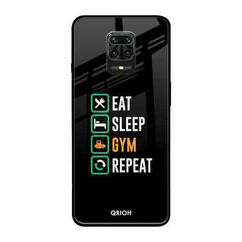 Daily Routine Redmi Note 9 Pro Max Glass Back Cover Online