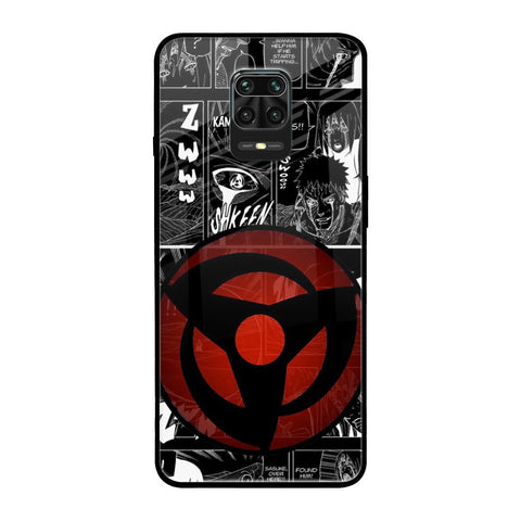 Sharingan Redmi Note 9 Pro Max Glass Back Cover Online