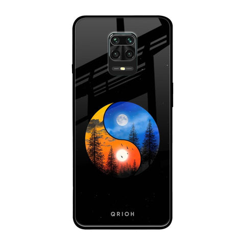 Yin Yang Balance Redmi Note 9 Pro Max Glass Back Cover Online