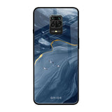 Deep Ocean Marble Redmi Note 9 Pro Max Glass Back Cover Online