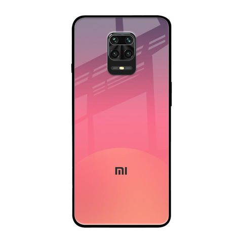 Sunset Orange Redmi Note 9 Pro Max Glass Cases & Covers Online