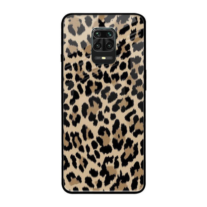 Leopard Seamless Redmi Note 9 Pro Max Glass Cases & Covers Online