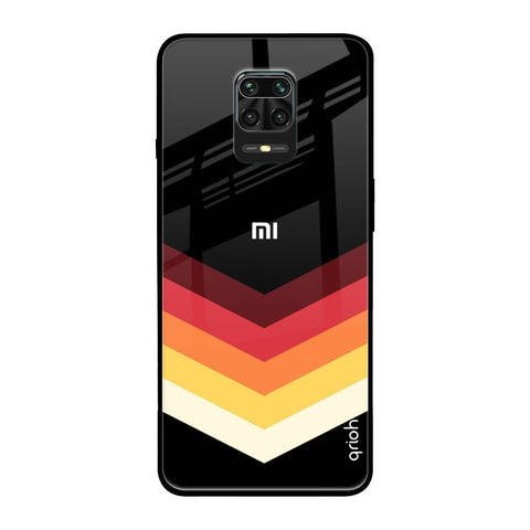 Abstract Arrow Pattern Redmi Note 9 Pro Max Glass Cases & Covers Online