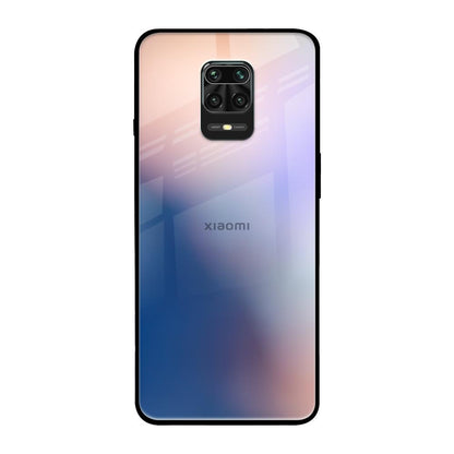 Blue Mauve Gradient Redmi Note 9 Pro Max Glass Back Cover Online