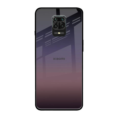 Grey Ombre Redmi Note 9 Pro Max Glass Back Cover Online