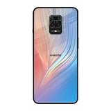 Mystic Aurora Redmi Note 9 Pro Max Glass Back Cover Online