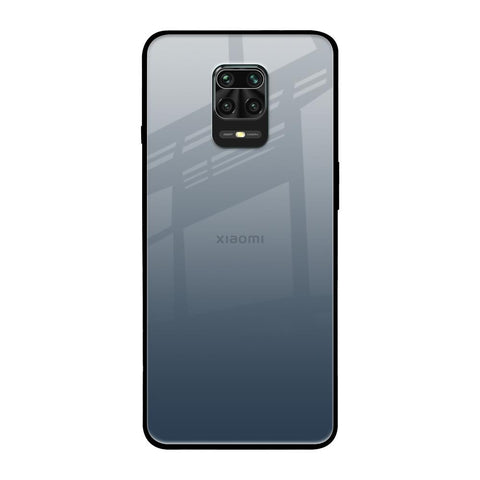 Smokey Grey Color Redmi Note 9 Pro Max Glass Back Cover Online