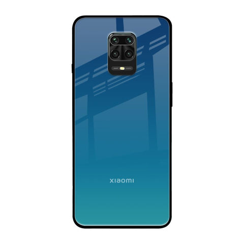 Celestial Blue Redmi Note 9 Pro Max Glass Back Cover Online