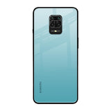 Arctic Blue Redmi Note 9 Pro Max Glass Back Cover Online