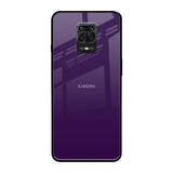 Dark Purple Redmi Note 9 Pro Max Glass Back Cover Online