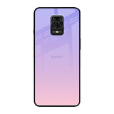 Lavender Gradient Redmi Note 9 Pro Max Glass Back Cover Online