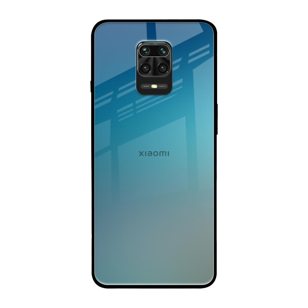 Sea Theme Gradient Redmi Note 9 Pro Max Glass Back Cover Online
