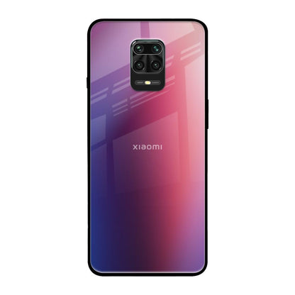 Multi Shaded Gradient Redmi Note 9 Pro Max Glass Back Cover Online