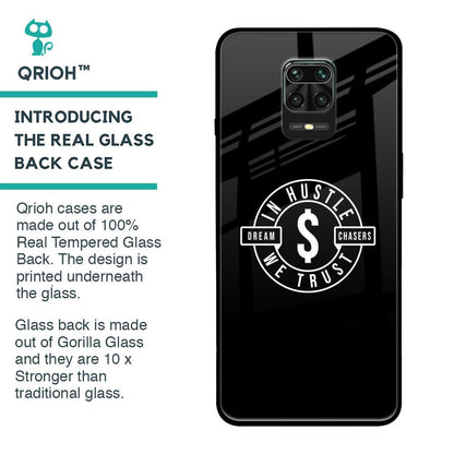 Dream Chasers Glass Case for Redmi Note 9 Pro Max