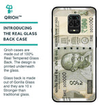 Cash Mantra Glass Case for Redmi Note 9 Pro Max