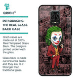 Joker Cartoon Glass Case for Redmi Note 9 Pro Max