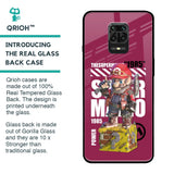 Gangster Hero Glass Case for Redmi Note 9 Pro Max