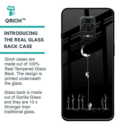 Catch the Moon Glass Case for Redmi Note 9 Pro Max