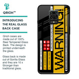Aircraft Warning Glass Case for Redmi Note 9 Pro Max