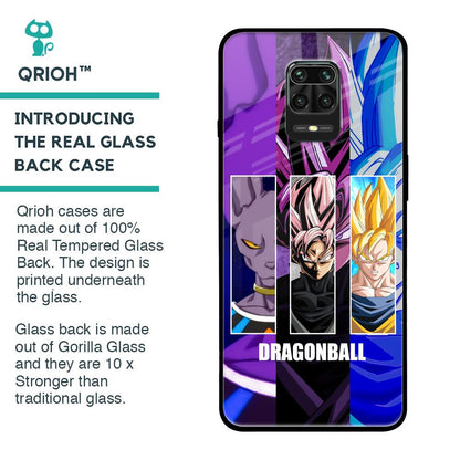 DGBZ Glass Case for Redmi Note 9 Pro Max