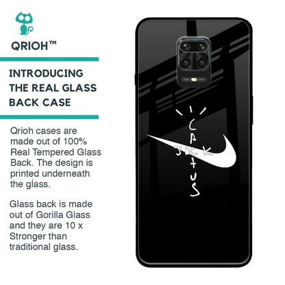 Jack Cactus Glass Case for Redmi Note 9 Pro Max