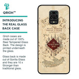 Magical Map Glass Case for Redmi Note 9 Pro Max