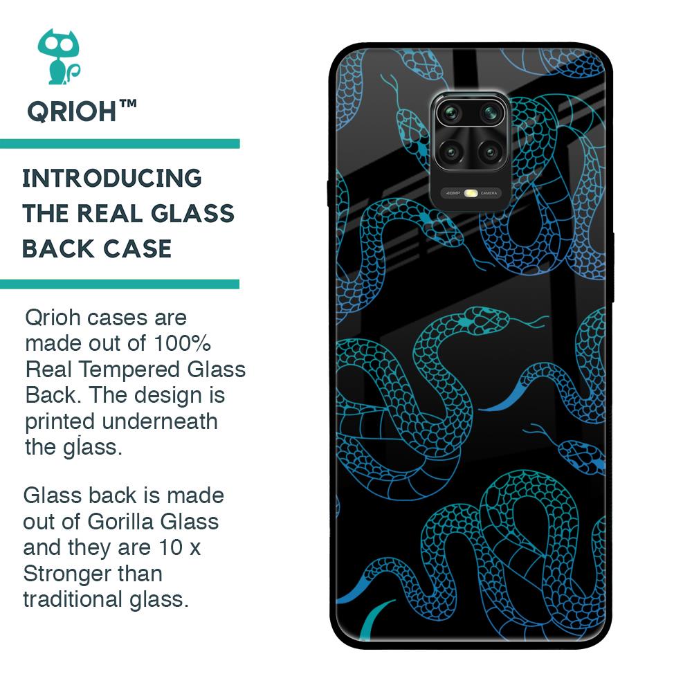 Serpentine Glass Case for Redmi Note 9 Pro Max