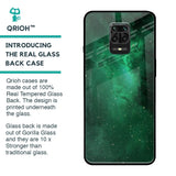 Emerald Firefly Glass Case For Redmi Note 9 Pro Max